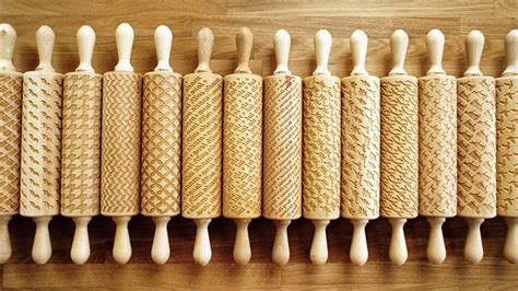 These Custom Laser Engraved Rolling Pins Will Stamp Yourdough With Cool Patterns Youtube