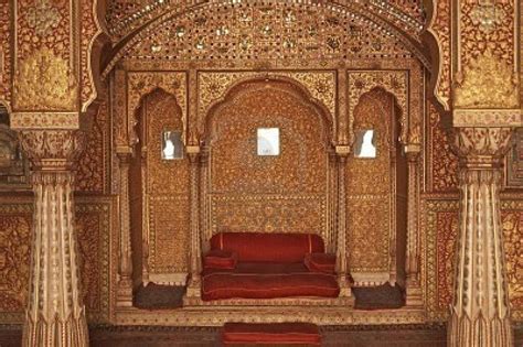 Stunning Room Inside The Palace Of The Maharaja Of Bikaner India Palace Palace Interior Bikaner