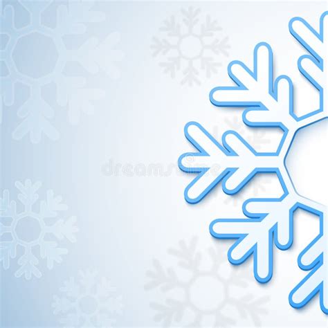Abstract Snowflake Background Stock Vector Illustration Of Silver