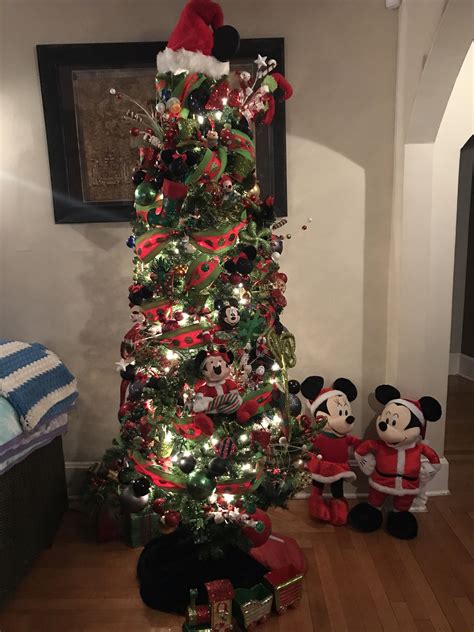 Maybe you would like to learn more about one of these? Mickey Mouse Christmas tree | Holiday decor, Mickey tree ...
