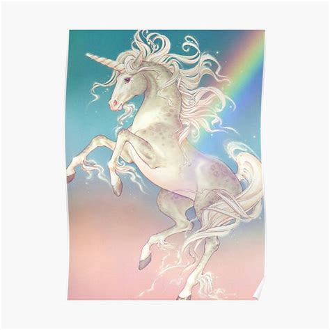 Magical Unicorn Posters Redbubble