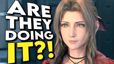 Square Enix Is Actually Doing It Ff7 Rebirth News Youtube