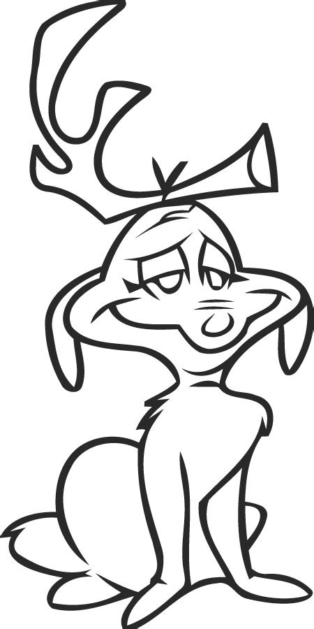 You might also be interested in coloring pages from the secret life of pets category. Vinyl Decal Grinch Dog Max! Face! Calendared Vinyl ...