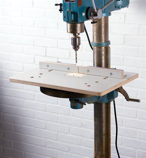 Veritas Large Drill Press Table And Fence Lee Valley Tools