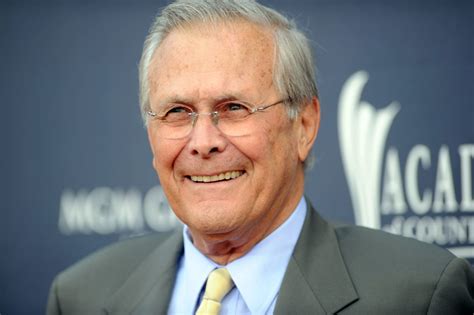 Rumsfeld served as defense secretary under gerald ford and george bush and was central to the plans involving the invasion into iraq and afghanistan. Donald Rumsfeld says he's 'clearly' voting for Trump - POLITICO