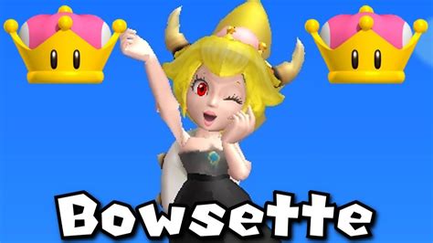 Play As Bowsette In New Super Mario Bros U Deluxe Youtube