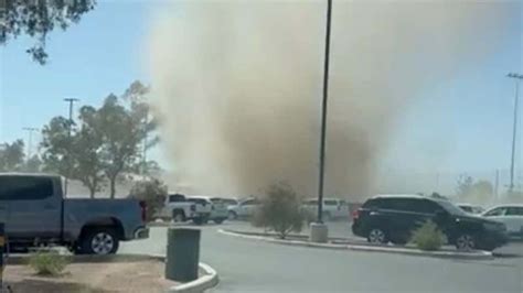 Dust Devil Crosses Arizona Highway Videos From The Weather Channel