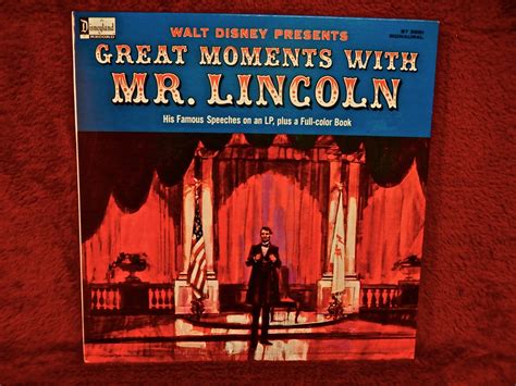 Walt Disney Presents Great Moments With Mr Lincoln 1964