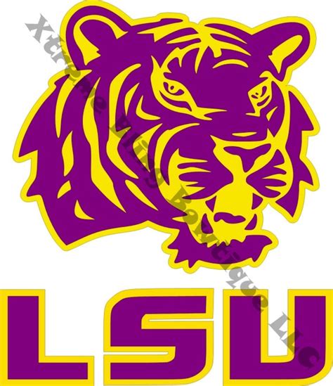 Items Similar To Lsu Tigers Car Decal On Etsy