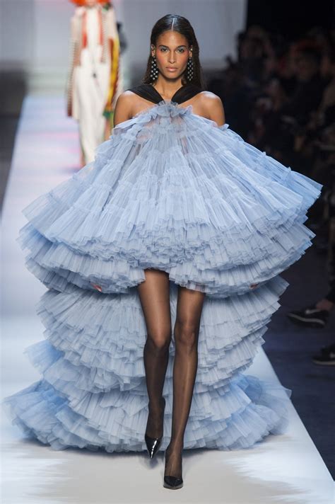 Défilé Haute Couture Jean Paul Gaultier Printemps été 2019 Ruffle