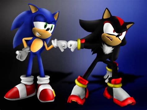 Pin By Naicmermun On Sonic And Shadow Friendship Sonic And Shadow