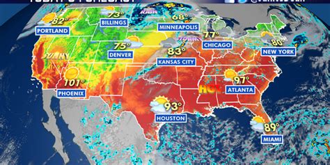 Strong Storms Move Across Midwest Above Average Temperatures Continue