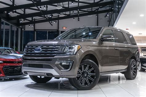 Used 2018 Ford Expedition Limited 20 Black Fuel Wheels Connectivity