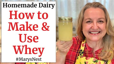 How To Make Whey And Five Ways To Use It Youtube
