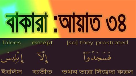 Surah Baqarah Bangla Translation With Bangla Anubadrecited By Raisul