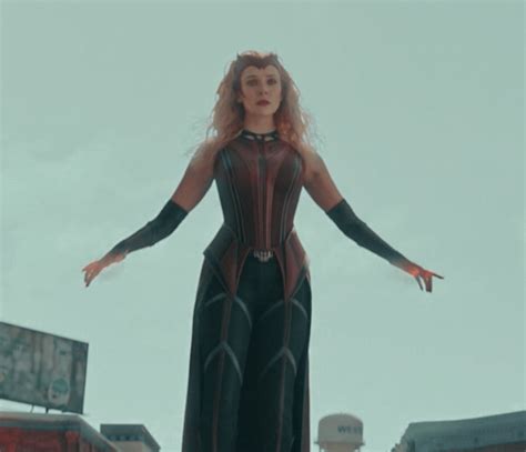 Scarlet Witch Costume Wandavision Full Body Scarlet Witch Costume