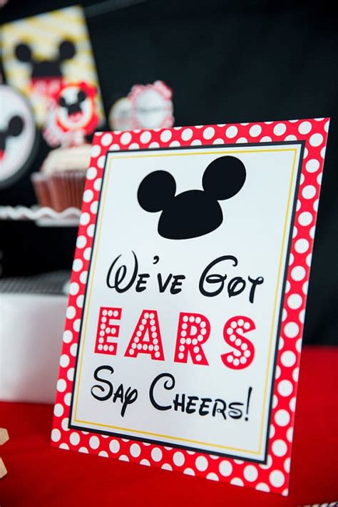 mickey mouse party ideas mickeys clubhouse pretty