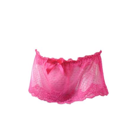 buy sissy pouch panties men s skirted lace mooning bikini briefs girly lingerie underwear sexy