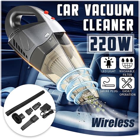 6 In 1 Handheld Cordless Car Vacuum Cleaner Wetanddry Dust Cleaner Hoover