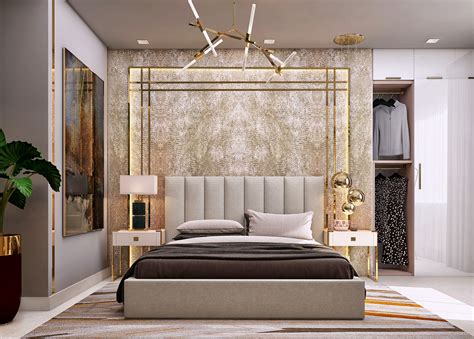These beautiful room ideas will help you create a dreamy master suite you'll never want to leave! Luxurious Master Bedroom | Dubai on Behance