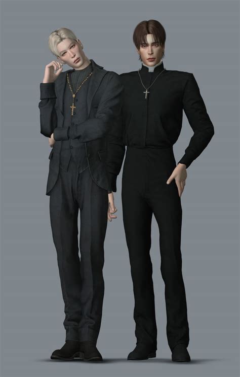 Priest Sims 4 Male Clothes Sims 4 Men Clothing Sims 4 Mods Clothes