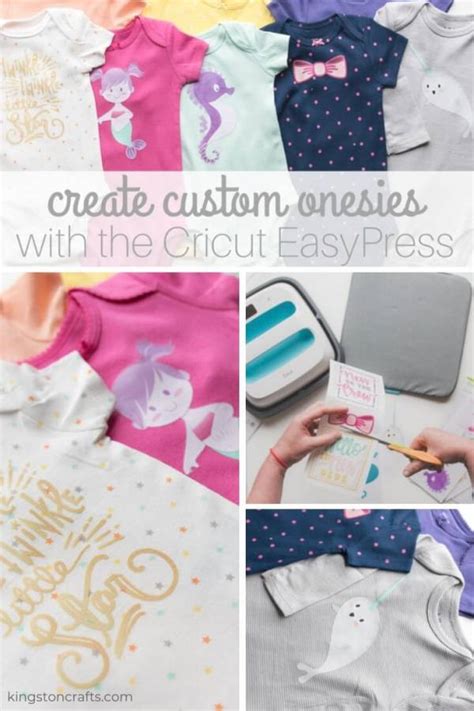 Tutorial Custom Baby Onesies With Cricut Easypress Sewing