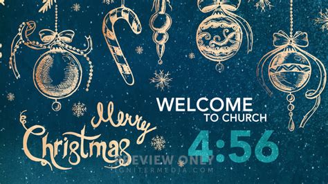 Welcome To Church Merry Christmas Countdowns 5 Minute Floodgate