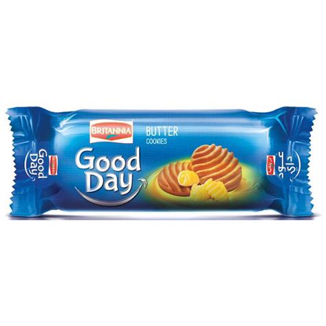 Buy Britannia Good Day Butter Cookies 145g Online Shop Food Cupboard