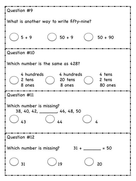 Math Papers For 2nd Grade