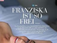 Franziska Van Der Heide Desnuda En Playboy Magazine Germany