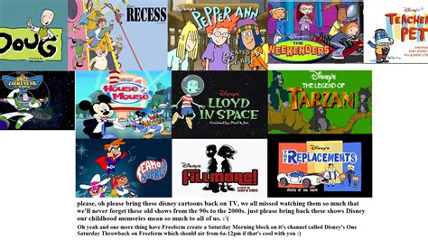 Petition · Bring Back The Old 90s And 2000s Disney Cartoons Back On Tv