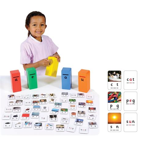 Cvc Posting Game Communication Language And Literacy From Early Years Resources Uk