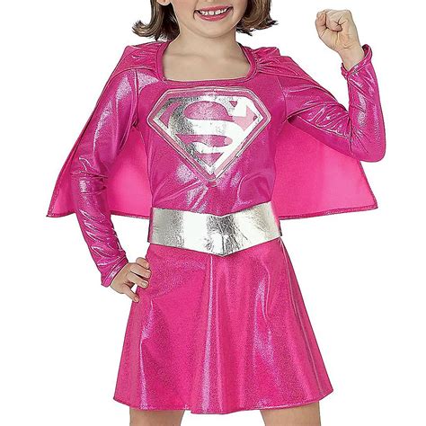 Toddler Girls Pink Supergirl Costume Party City