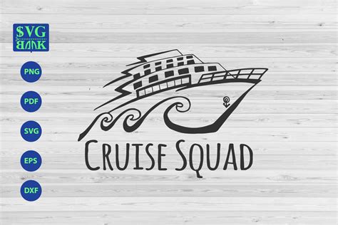 Cruise svg, cruise squad svg, cruise ship