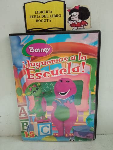Barney Juguemos A La Escuela Barney Dvd Infantil Mercado Libre