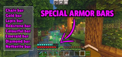 Special Armor Bars Minecraft Texture Pack