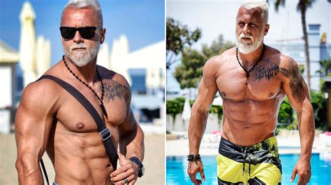 polish viking trying to look like a 70 year old man in peak condition madness old men growing