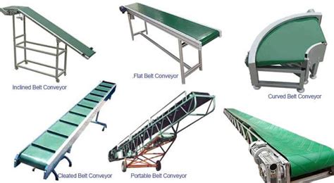 10 Belt Conveyor Types And 5 Types Of Conveyor Belt Materials Mandc