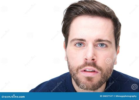 Portrait Of A Young Man With Confused Look On His Face Royalty Free