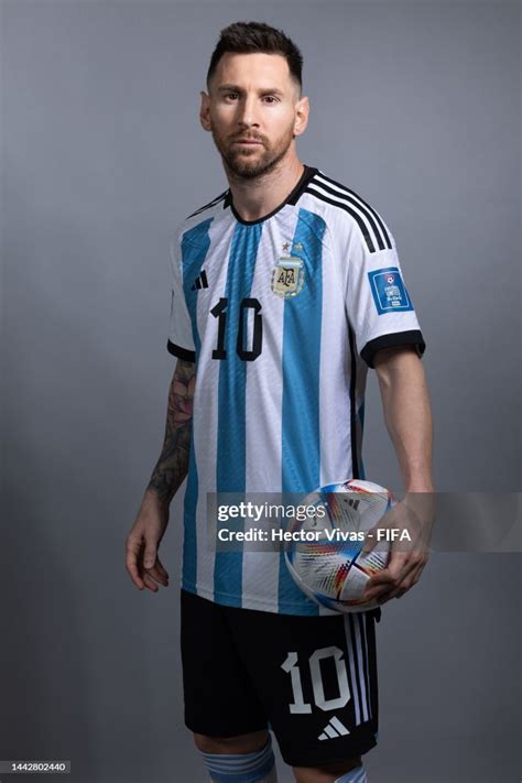 lionel messi of argentina poses during the official fifa world cup news photo getty images