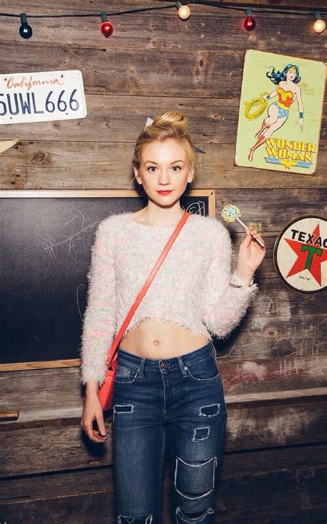 Emily Kinney Belly Button By Bellybuttonfan On Deviantart