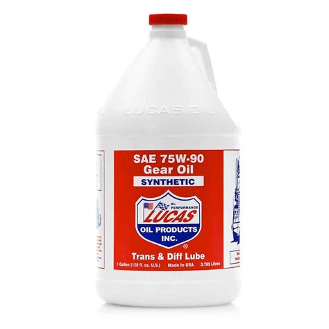 Synthetic Sae 75w 90 Gear Oil Lucas Oil Tomad International