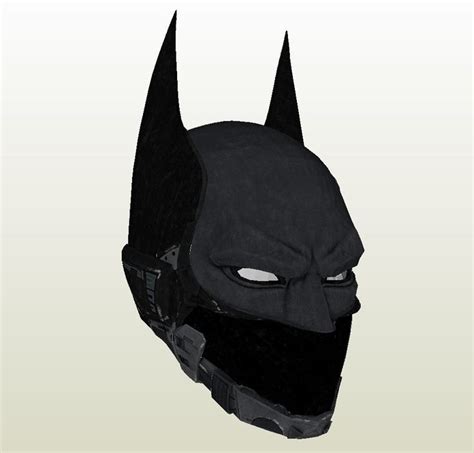 Papercraft Pdo File Template For Batman Arkham Knight Beyond Helmet