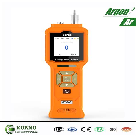 Sgs Ce Certificated Portable Mini Argon Gas Detectorgas Meter Ar Meter