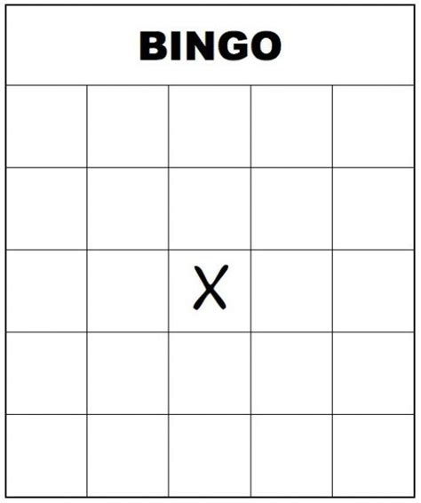 Free Blank Bingo Cards Printable Printable Templates By Nora