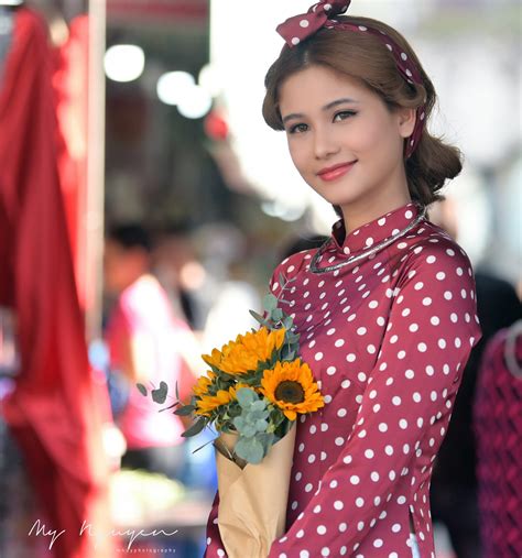 The Model Vietnamese Traditional Dress M Huy Photography Flickr