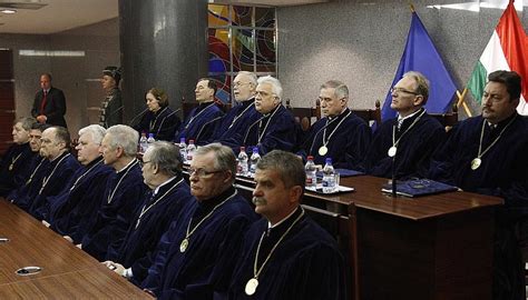 The constitutional court of hungary. Constitutional Court orders gov't to harmonize laws ...
