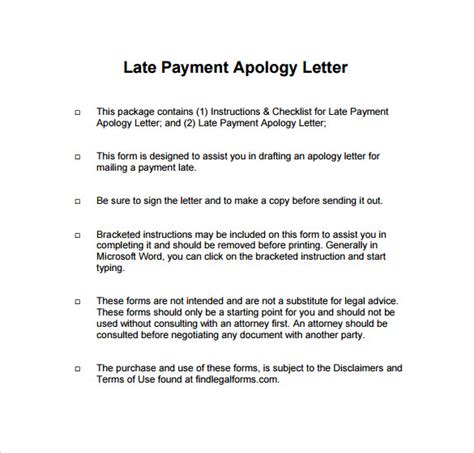 Free 12 Sample Apology Letters For Being Late In Pdf Ms Word