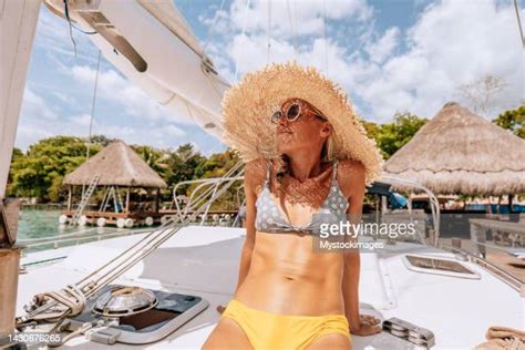 Catamaran Woman Photos And Premium High Res Pictures Getty Images