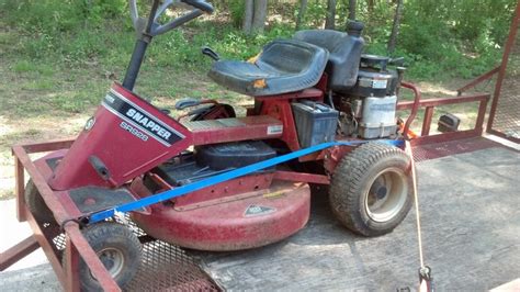 This Old Snapper Mower Has Been Sitting In A Friends Yard For More
